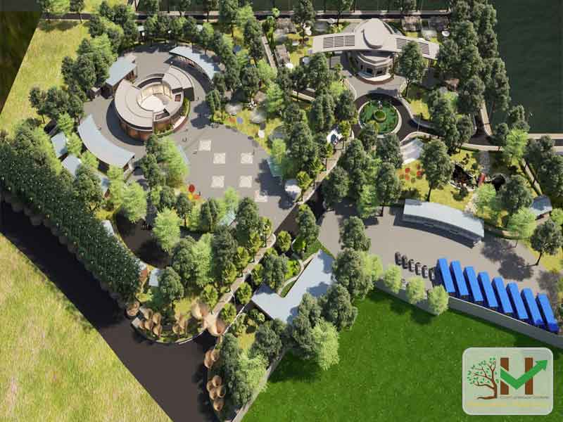 Thiết kế thi công cảnh quan khu nghỉ dưỡng - Resort