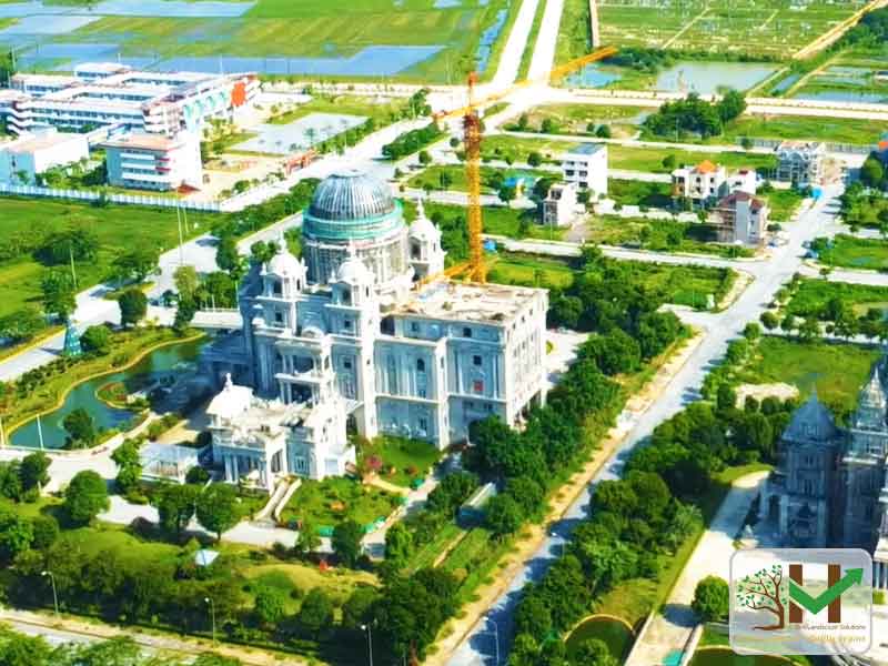 Thiết kế thi công cảnh quan ngoại cảnh biệt phủ, lâu đài