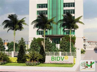 Thiết kế cảnh quan khuôn viên Tòa nhà BIDV