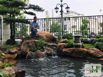 Thiết kế và thi công sân vườn chị Vân Anh Vinhomes Greenbay
