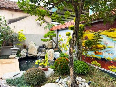 Thi công cảnh quan hồ Koi vườn Nhật khuôn viên nhà thờ tổ Mr. Tuấn – Bắc Ninh