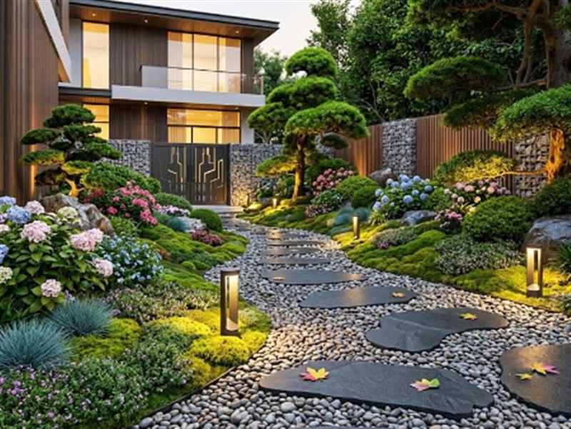 Nghệ thuật phân tầng cảnh quan: Giải pháp điều hòa nhiệt độ tự nhiên & tạo độ sâu cho sân vườn biệt thự