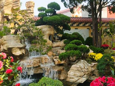 Thổi hồn vào đá tạo nên bức tranh nghệ thuật cho vườn Nhật qua bàn tay tài hoa của các nghệ nhân sân vườn