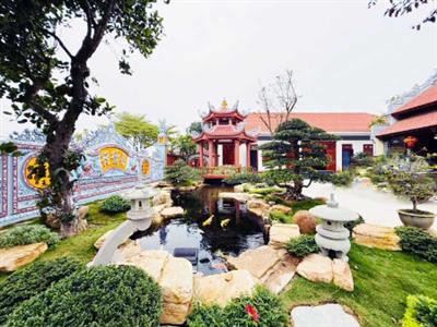 Thiết kế đột phá: sân vườn nhà thờ họ - nơi giao thoa tinh tế giữa đạo hiếu Việt và nghệ thuật vườn NHẬT