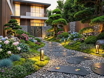Nghệ thuật phân tầng cảnh quan: Giải pháp điều hòa nhiệt độ tự nhiên & tạo độ sâu cho sân vườn biệt thự